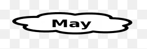 May Clip Art Flowers Clipart Image - June Black And White Clip Art ClipartFlare.com 