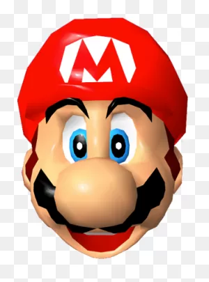 Download Hd Mario Head Png Free Library - Mario Head Png ClipartFlare.com 
