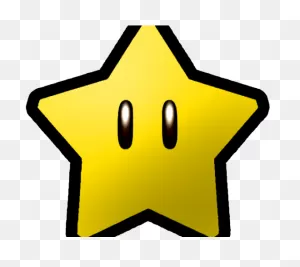 Night Sky Clipart Mario - Super Mario Star Clipart - Png Download ClipartFlare.com 