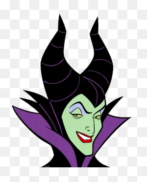 Face Maleficent Clipart - ClipartFlare