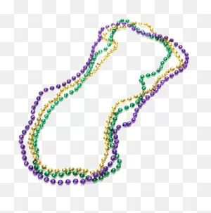 Mardi Gras Beads Png Clipart - Large Size Png Image - ClipartFlare