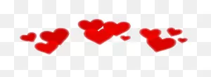Macbook Heart Filter Png - Red Heart Crown Png , Transparent ClipartFlare.com 