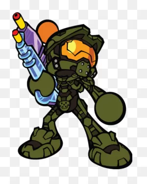 Master Chief Bomber | Bomberman Wiki | ClipartFlare