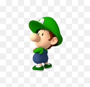 Baby Luigi - ClipartFlare
