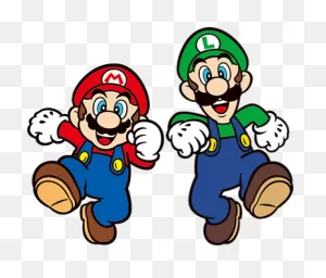 Mario And Luigi 2D Render By Banjo2015. ClipartFlare.com On ClipartFlare.com 