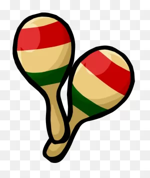 Pair Of Maracas | Club Penguin Wiki | ClipartFlare