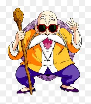 Master Roshi - Dragon Ball Tortue Géniale | Full Size Png Download ClipartFlare.com 