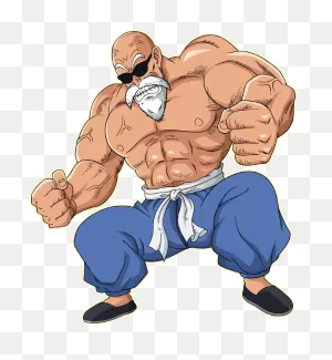 Master Roshi Full Power Render [Xkeeperz] By Maxiuchiha22 On ClipartFlare.com 