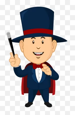 Magician Clipart - Png Download - Full Size Clipart (#5800254 ClipartFlare.com 