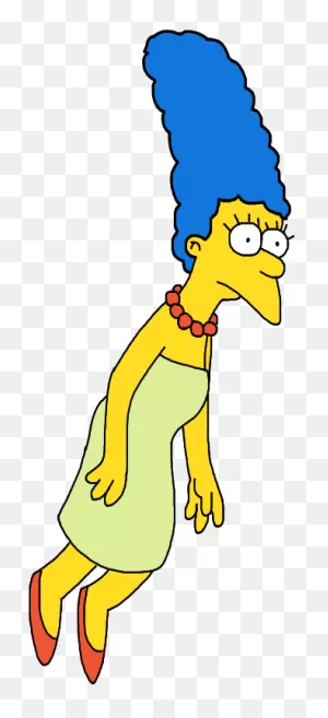 1987 Marge Simpson - The Simpsons Clipart - Full Size Clipart ClipartFlare.com 