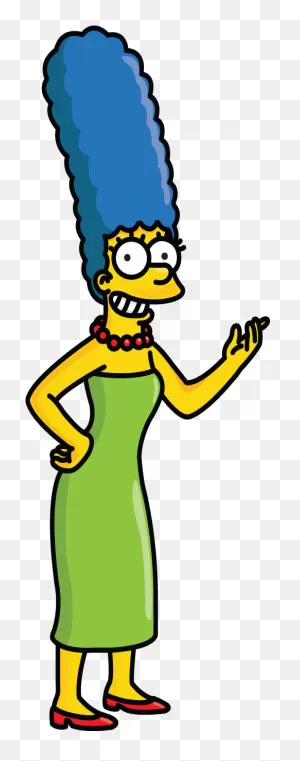 How To Draw Marge Simpson From The Simpsons, Cartoons, - Draw ClipartFlare.com 