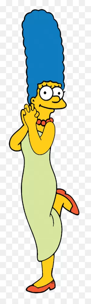 Marge Simpson (The Simpsons: Season 1-15, 31-Present, The Simpsons ClipartFlare.com 
