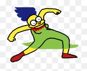 Marge Simpson Clipart - Large Size Png Image - ClipartFlare