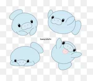 Chibi Manatee By Daieny On 