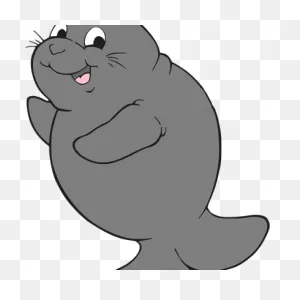 Graphic Stock Babymanatee Tattoos Piercings ClipartFlare - Manatee ClipartFlare.com 