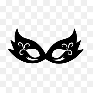 Mask Silhouette Masquerade Ball - Carnival Mask Png Download - 512 ClipartFlare.com 