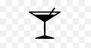 Martini Glass With Straw Free Vector Icons Designed By Freepik ClipartFlare.com 