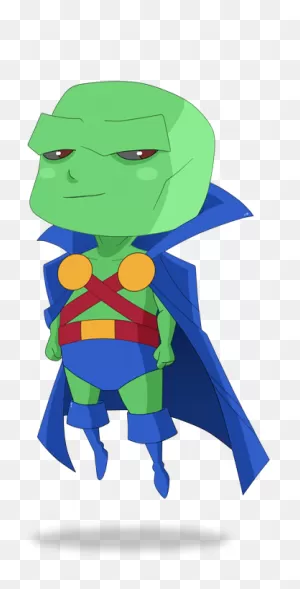Chibi Martian Manhunter By Sammy514 On 