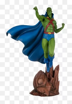 Dc Comics Super Powers Martian Manhunter Maquette By Tweeter