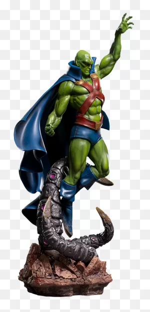 Martian Manhunter Statue By Ivan Reis From Iron Studios