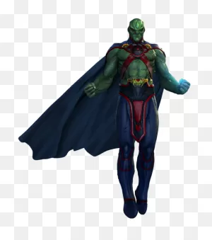 Martian Manhunter Injustice 2 Png , Png Download - Martian ClipartFlare.com 