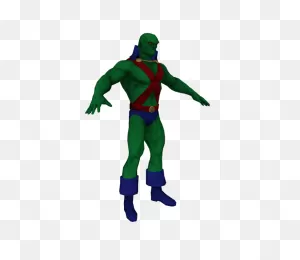 Pc / Computer - Dc Universe Online - Martian Manhunter - The ClipartFlare.com 