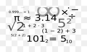 Quadratic Equations - Lots Of Math Symbols | Full Size Png ClipartFlare.com 
