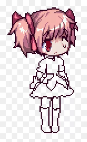 Download Madoka Magica Wip - Madoka Magica Pixel Art - Full Size ClipartFlare.com 