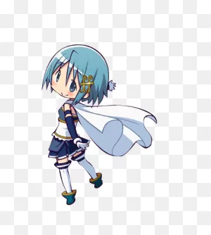 Puella Magi Madoka Magica]Miki Sayaka Png By Sr-Png On 