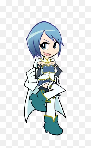 Sayaka Miki - Puella Magi Madoka Magica Panty And Stocking Clipart ClipartFlare.com 