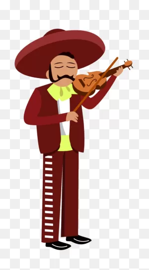 Free Mariachi Musician Playing Violin 1207276 Png With Transparent ClipartFlare.com 