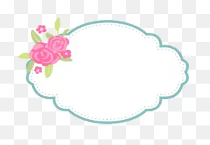 Say Hello - Decorativos Marcos Vintage Png Clipart - Full Size ClipartFlare.com 