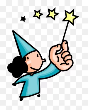Vector Illustration Of Sorcerer Sorceress Wizard Magician - Magic ClipartFlare.com 
