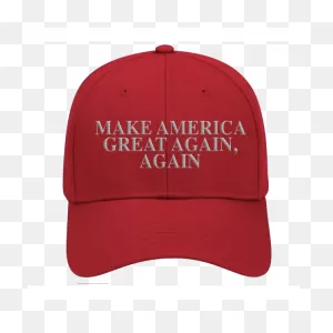 Magaa Make America Great Again, Again Unisex Adjustable Fit Baseball Cap