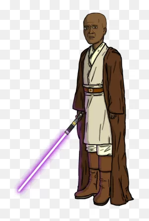 Download Mace Windu Png - Easy To Draw Mace Windu Png Image With ClipartFlare.com 
