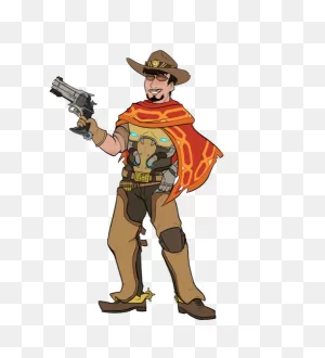 Cowboys, Couriers, And Snipers — My Dear Travis Cosplaying As ClipartFlare.com 
