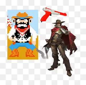 Download Mccree X Wild Gunman Overwatch, Nintendo - Jesse Mccree ClipartFlare.com 