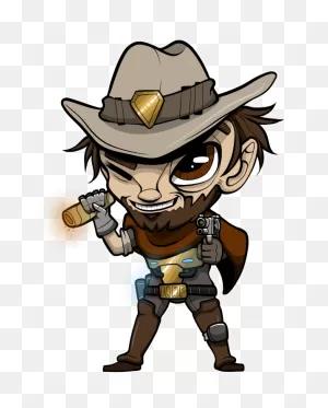 Download Mccree Overwatch Png - Full Size Png Image - ClipartFlare