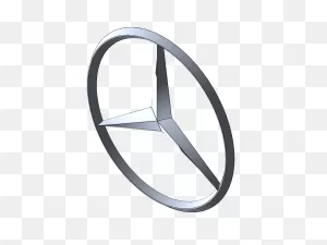 Mercedes Benz Logo | 3D Cad Model Library | Grabcad
