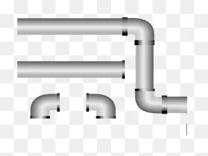 Pipe Clipart Metal Pipe - Pipes Vector Png Transparent Png - Full ClipartFlare.com 