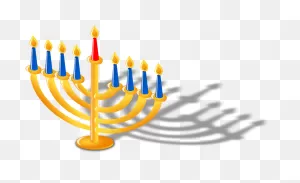 Menorah Clipart - Png Download - Full Size Clipart (#1393283 ClipartFlare.com 