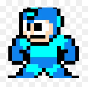 Megaman Clipart 8 Bit Png - Mega Man Helmet Sprite Transparent Png ClipartFlare.com 