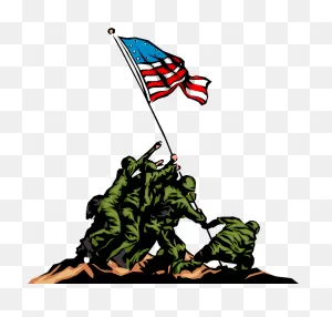 Pin By Mike Stombock On Iwo Jima | Happy Memorial Day, Memorial ClipartFlare.com 