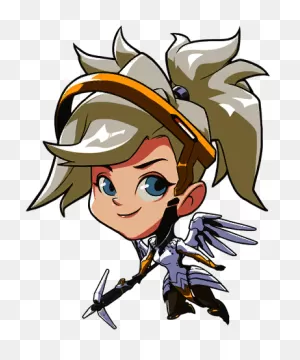 Registered User - Overwatch Mercy Cute Spray - (512X512) Png ClipartFlare.com 