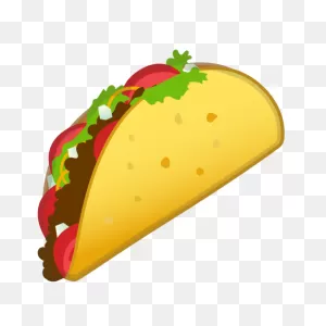 Taco, Food, Mexican Free Icon Of Noto Emoji Food Drink Icons