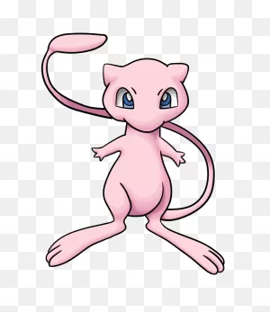 Mew Pokemon Clipart Transparent - ClipartFlare