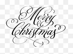 Merry Christmas Text Clipart Fancy - Merry Christmas Fancy Font ClipartFlare.com 