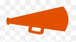 Orange Megaphone Clipart - ClipartFlare ClipartFlare.com