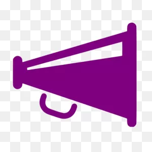 Purple Megaphone Icon - Free Purple Megaphone Icons