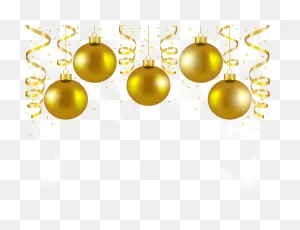 Download Gold Christmas Balls Png Clipart Christmas - Gold ClipartFlare.com 